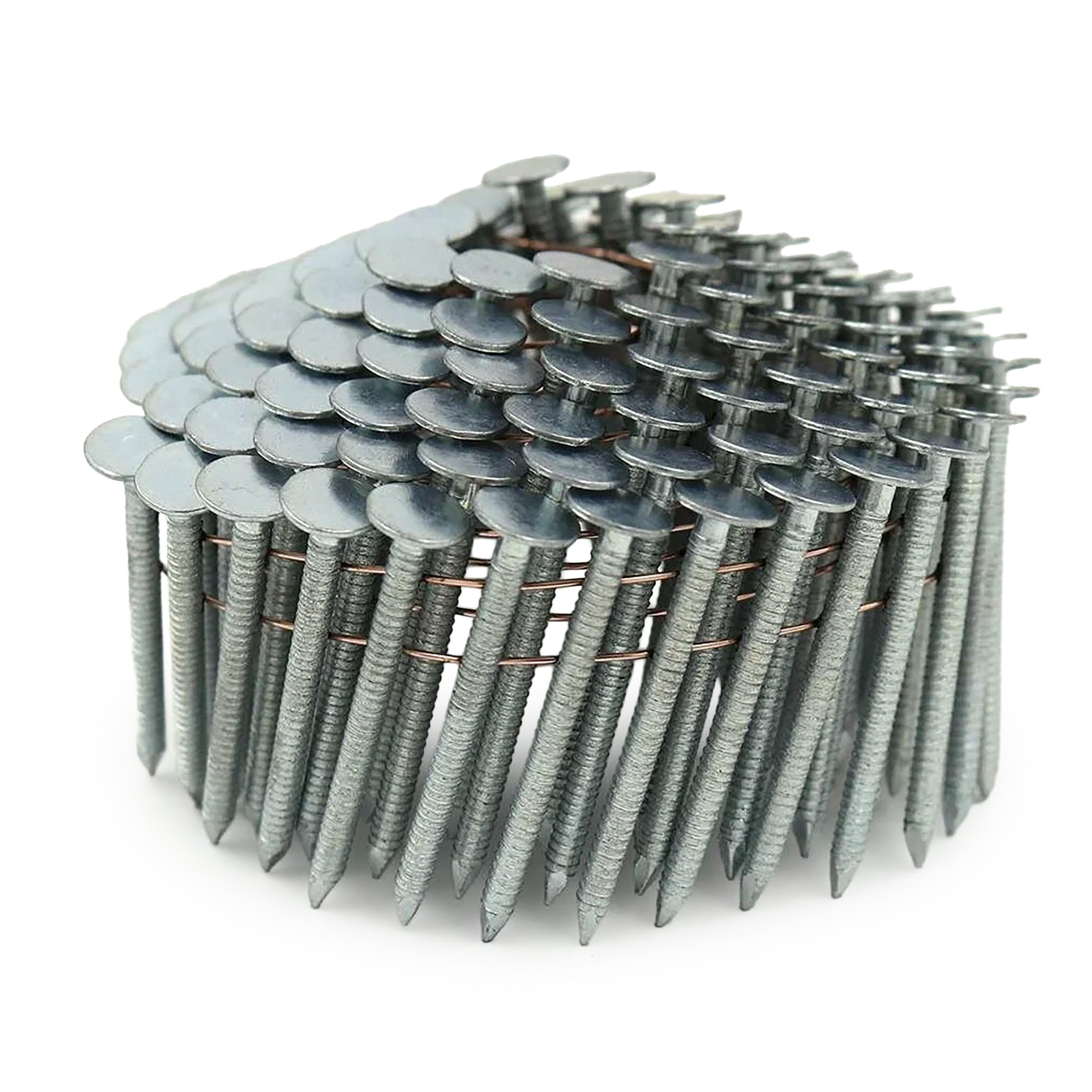 Гвоздь барабанный кровельный CRN 31/45 ершеный цинк (120шт х 40) тыс.шт. Гвоздь барабанный кровельный CRN 31/45 ершеный цинк (120шт х 40) тыс.шт.